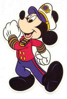 D captain Mickey D CRUISE SHIP LOGO