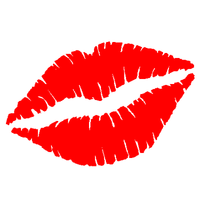 Lips Vinyl Decal 374