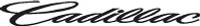 Cadillac Script Windshield Lettering Cadillac Script Windshield Lettering