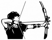 Archery Die Cut Decal