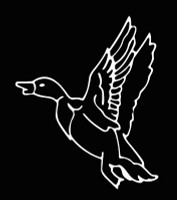 Flying Duck Vinyl Decal