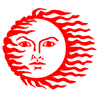 Sun Blown vinyl sticker 216