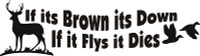 Brown Down Decal 02