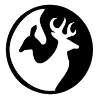 Classic Vinyl Car Stickers Ying Yang Deer Hunting Car Body Decorative Decal
