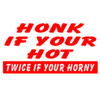 Honk if Horny decal 336