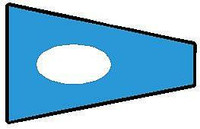 Nautical Flag Numbers 2 Sticker Nautical Flag Numbers 2 Sticker