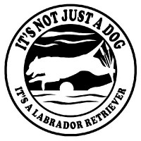 Labrador Retriever Vinyl Hunting Car Decal