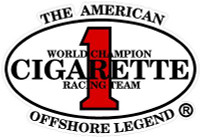 Cigarette Racing Decal Sticker 3