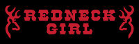 Red Neck Girl Vinyl Hunting Car Decal