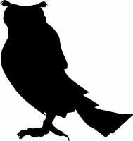 Horned Owl Owls Animal Animals Vinyl Decal Sticker