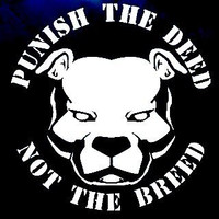 pinish the deed not the breed die cut pitbull decal