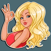 bay watch pam anderson sticker 16