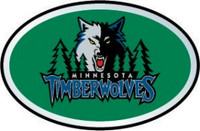 NBA Minnesota Timberwolves Color Auto Emblem