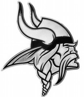 NFL Minnesota Vikings Chrome Auto Emblem