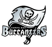 NFL Tampa Bay Buccaneers Silver Auto Emblem
