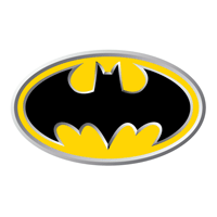 3D Batman Logo Oval Diecut Decal Sticker 3D Batman Logo Oval Diecut Decal Sticker