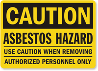 Authorized Personnel Caution Sign 2