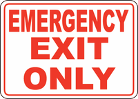 Exit Entrance Sign 39