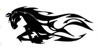 Tribal Horse Decal 3