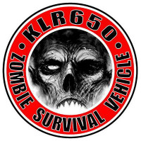 Walking Dead Zombie Sticker 10