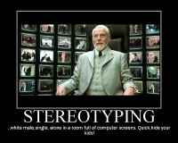 stereotype matrix sticker