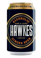 Hawkes Ginger Beer Can Shaped Sticker