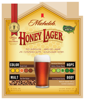 Michelob Honey Lager End Panel Decal