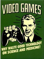 Video Games Vinyl Decal Sticker