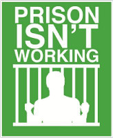 PRISON ISNT WORKING POLITICAL STICKER