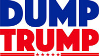 DUMP TRUMP STICKER 1