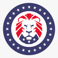 MAGA LION POLITICAL STICKER 2