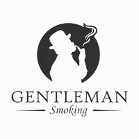 GENTLEMAN SMOKING STICKER