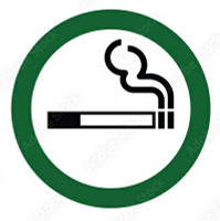 Smoking ALLOWED Round Sticker