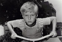 dennis the menace on trike  Sticker