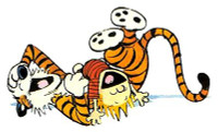 Calvin and Hobbes Color Diecut Decal 8