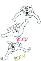 C GHOST Friendly Ghost Color Decal Sticker6