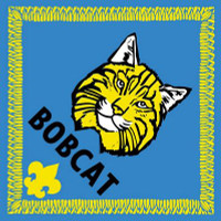 CUB SCOUT PATCH STICKER BOBCAT CUB SCOUT PATCH STICKER BOBCAT