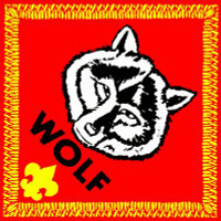 CUB SCOUT PATCH STICKER WOLF
