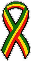 Rasta Ribbon Sticker Rasta Ribbon Sticker
