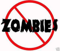 No Zombies Allowed Vinyl Decal Zombie Hunter Zombieland No Zombies Allowed Vinyl Decal Zombie Hunter Zombieland