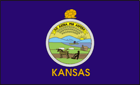 kansas State Flag Sticker