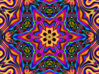 psychedelic patterns wall decal or window sticker18