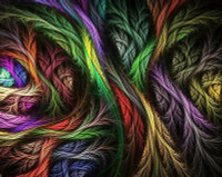 psychedelic patterns wall decal or window sticker21