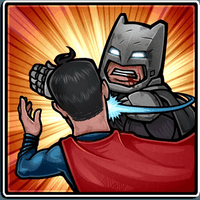 dc comics marvel comics sticker 7