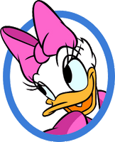 daisy duck sticker