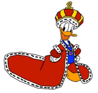 Donald Duck the king