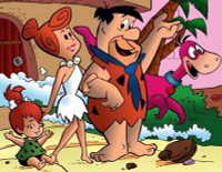 Flintstones Color Sticker 1