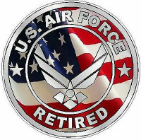 AIR FORCE RETIRED flag USA AIR FORCE RETIRED flag USA