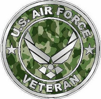 AIR FORCE VETERAN camo green AIR FORCE VETERAN camo green