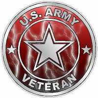 ARMY VETERAN lightning red ARMY VETERAN lightning red